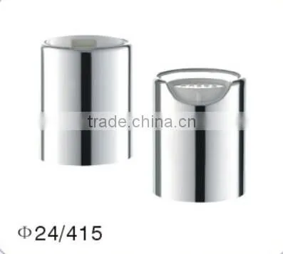 SM7107 aluminium 2015 colored bottle cap plastic disc top cap in yuyao