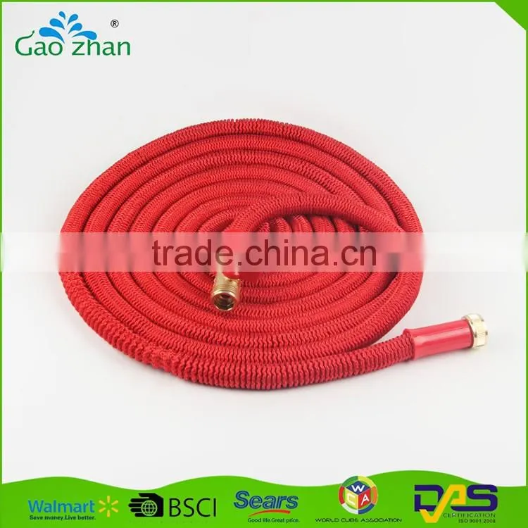 New arrival brass fitting expandable bungee garden water hose