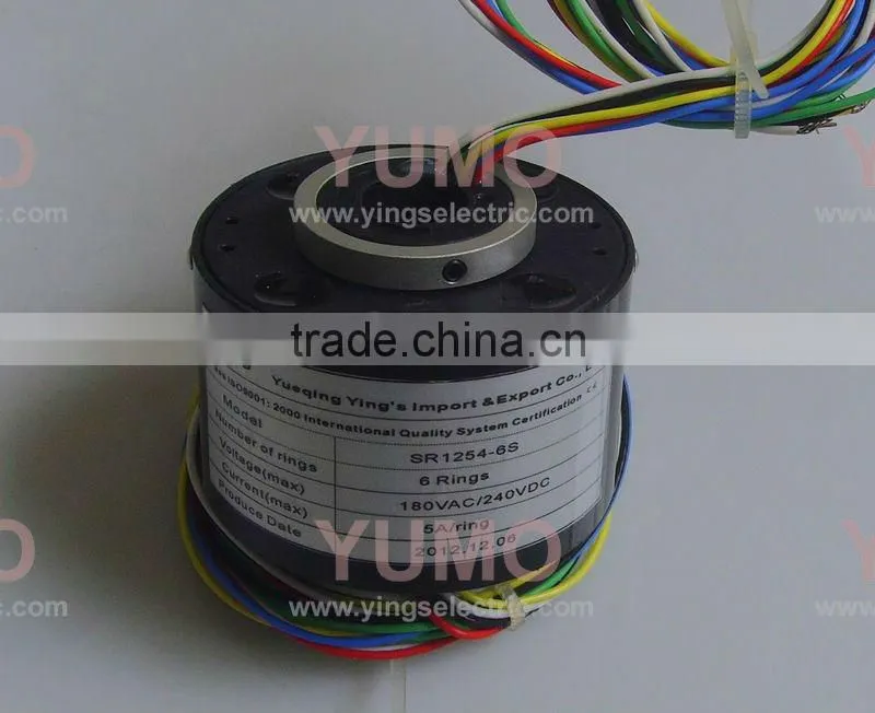 SR1254-6S Through bore slip ring