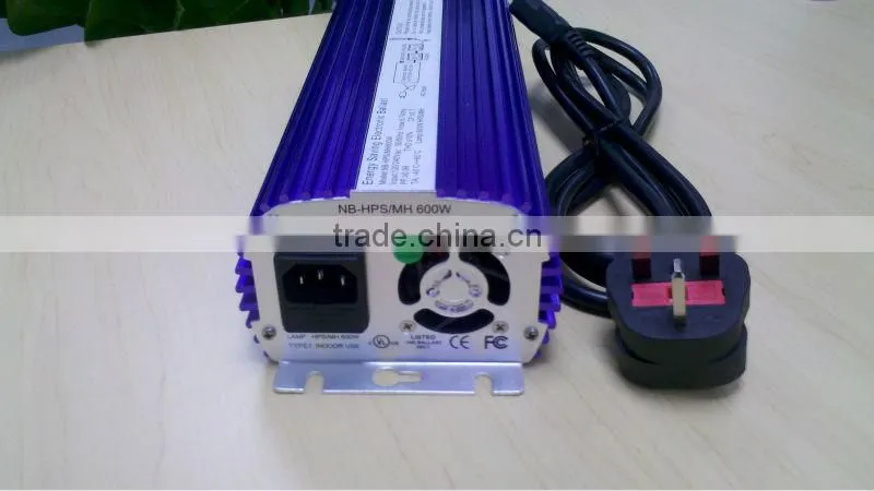 digital electronic ballast for hydroponics grow light reflectors