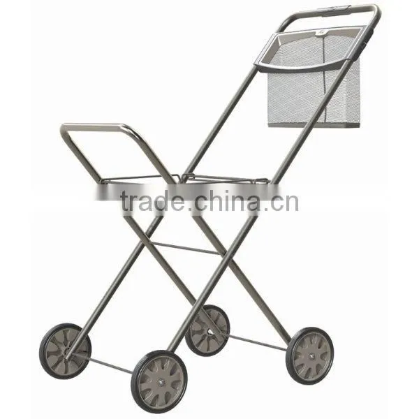 Laundry Clothes Basket Trolley removable basket laundry On Wheels Cart