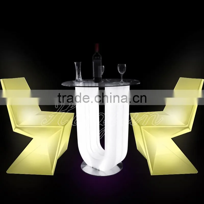 modern outdoor rechargeable battery illuminated led sofa for party, event
