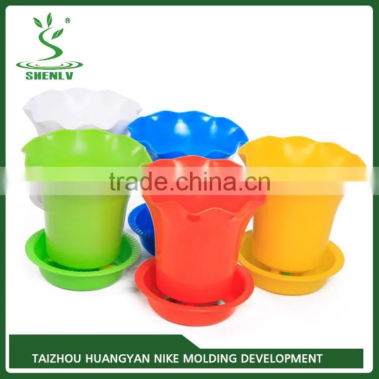 High quality customized professional branded flower pots mould