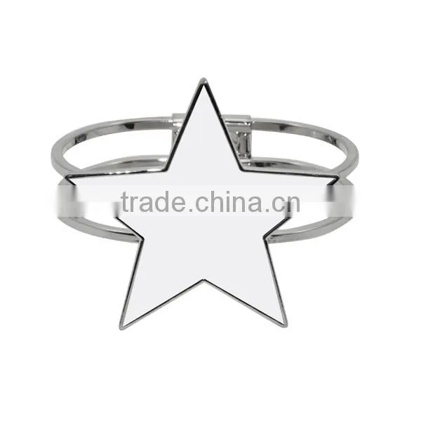 2015 hot fashion DIY Decorative metal sublimation Bracelet in Summer