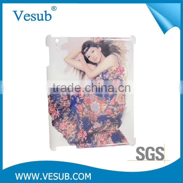 Made in China low price Scratch-resistant hot sale custom 3d sublimation case for iPad234