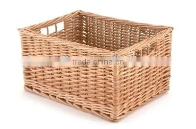 Natural handicraft Rectangular wicker basket drawers