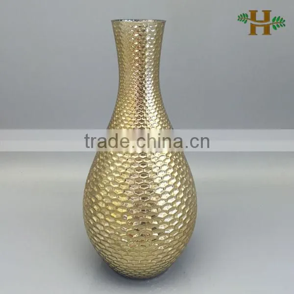 Baoding Factory Cheap Wedding Vases Recycled Glass Jars