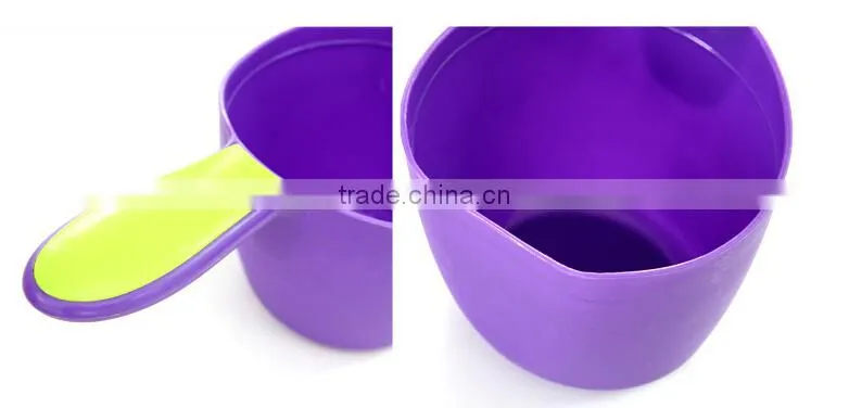 Q116 children's baby shampoo bailer plastic ladle /plastic scoop