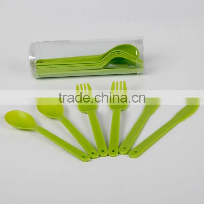 Multicolor disposable Plastic cutlery set