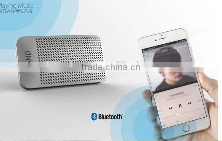 Mini Rechargeable Bluetooth Speaker With Power Bank Portable Multifunction 5000mAh Power Bank Super Thin Bluetooth Speaker