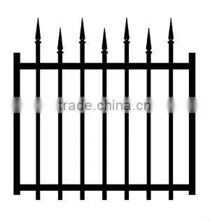 cast iron spears style wrought iron railing part