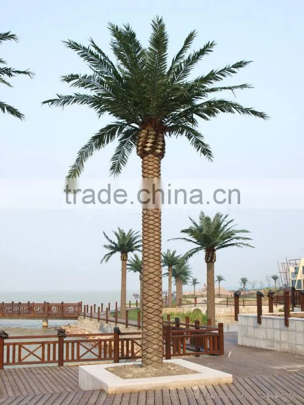 artificial palm tree indoor decoration house /hotel plastic palm tree canada
