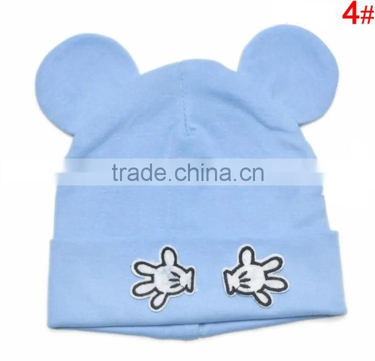 Baby Girl Cotton Beanies Cartoon Designs Infant Kids Spring Autumn Hat Cap