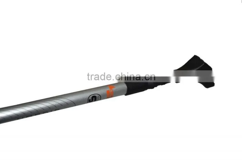 Nordic walker poles, 2 sections, internal lock, EVA handle with glove, Aluminum shaft, SZ17013