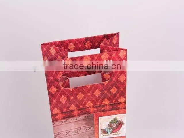 Portable Foldable Gift Bag / wine bag
