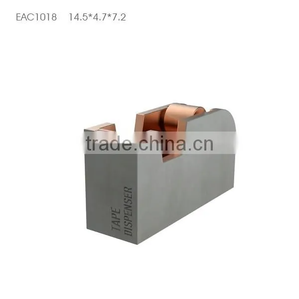 Fancy Concrete desk supplies packing tool cement mini tape dispenser