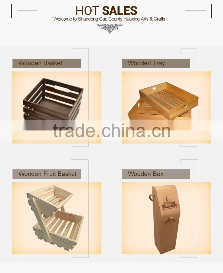 Fashion craft wooden box for gift
