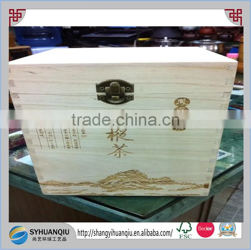 2015 promotional customized wooden bag tea box for sale-cn