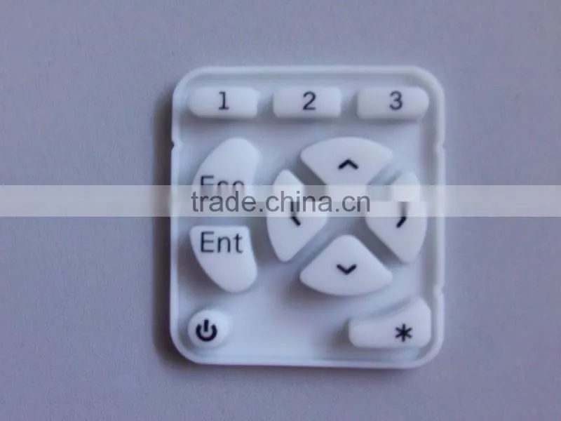 conductive silicone rubber keypad