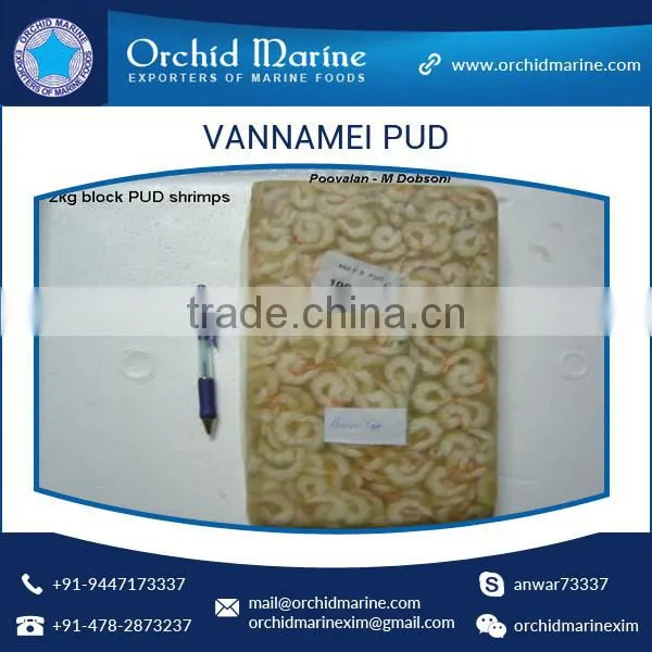 Exclusive Range of Pure and Natural Vannamei PUD Shrimp at Wholesale Price