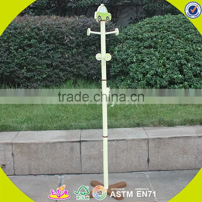 wholesale lovely design child pink coat standing hanger household necessities coat standing hanger for children W09B013