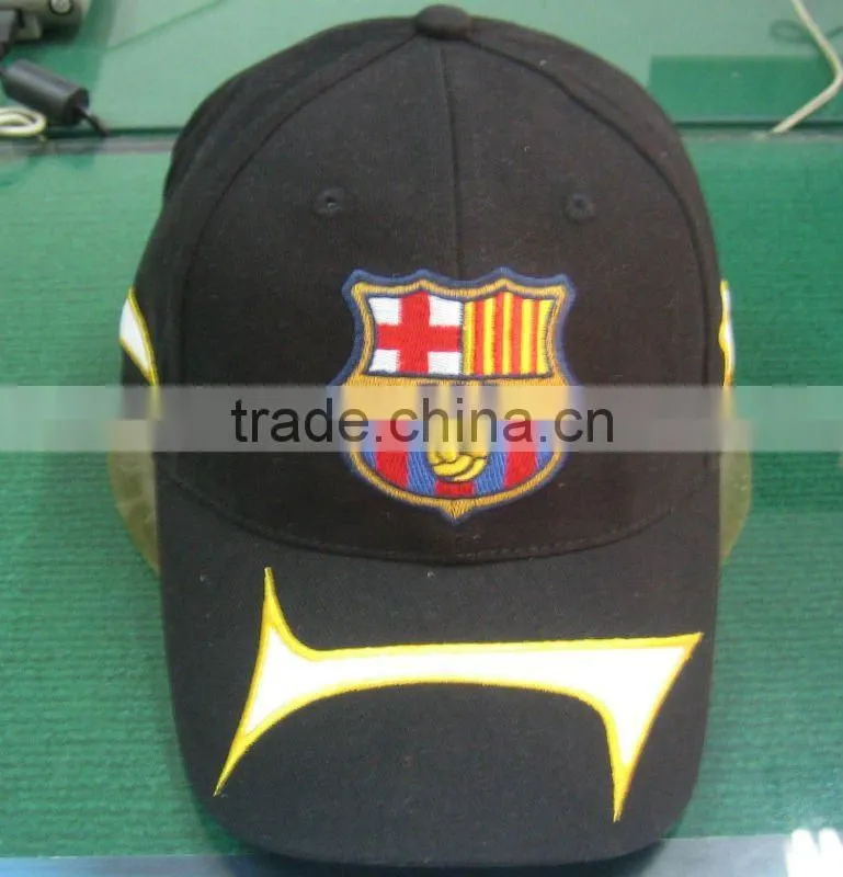 football cap with country flag embroidery
