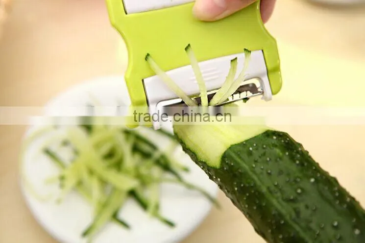 Clean and Safe Multifunction Fruit / Vegetable Peeler and Shredder