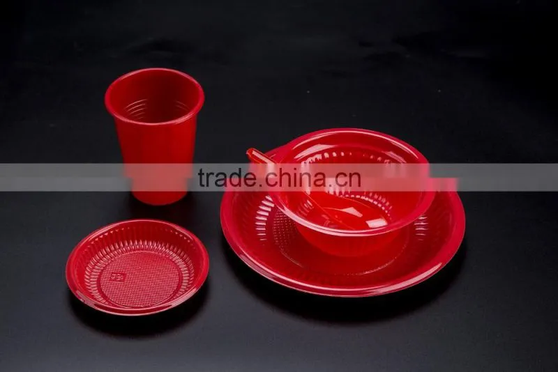 custom Disposable Plastic Plates Cheap Plastic Charger Plate