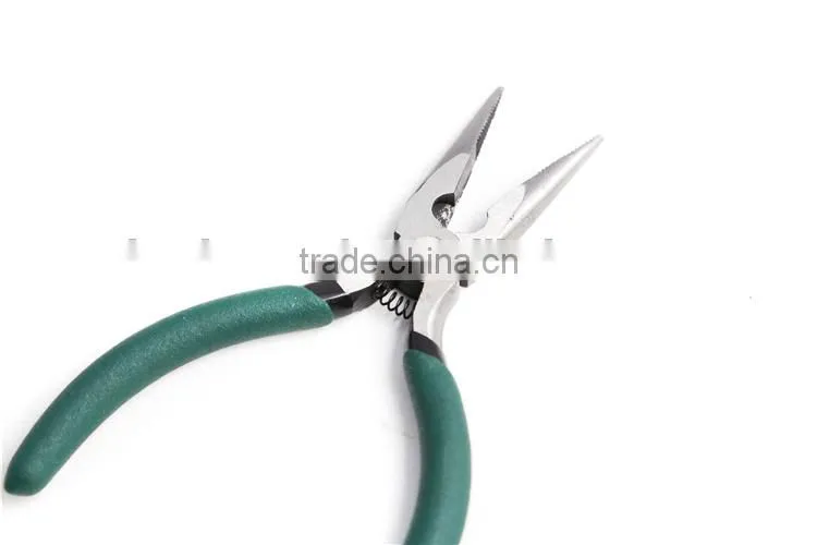 6'' 8'' Colored Stick Plastic Long Needle Nose Clamp Pliers