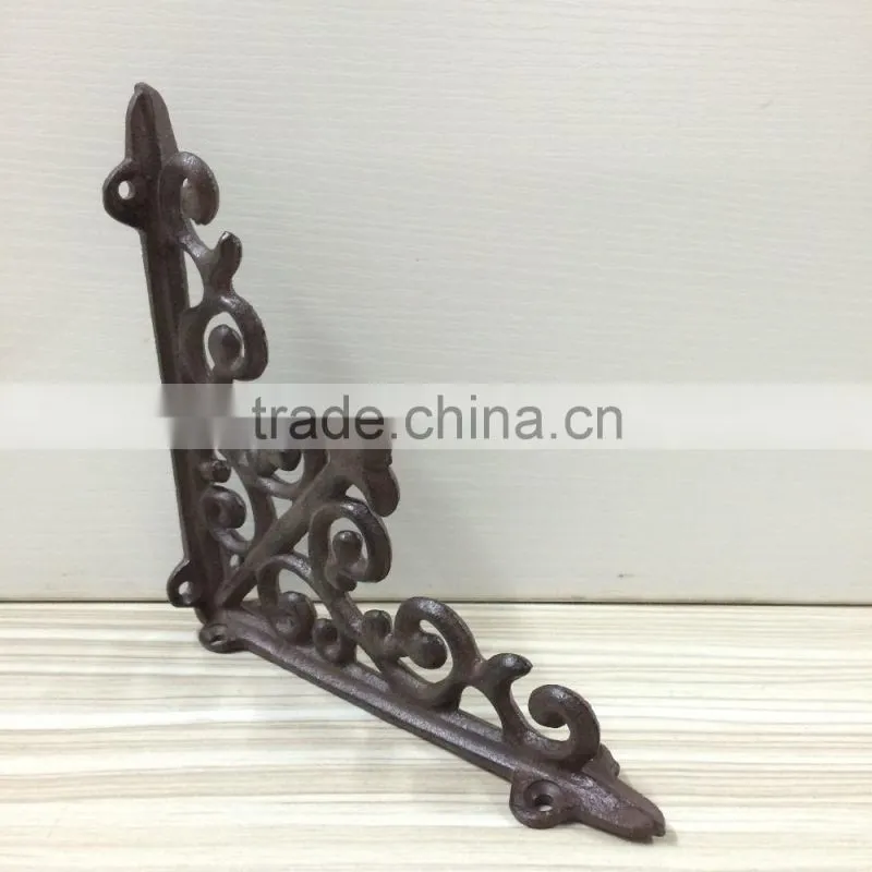 Custom High Quality Antique Triangle Cast Iron wall Bracket