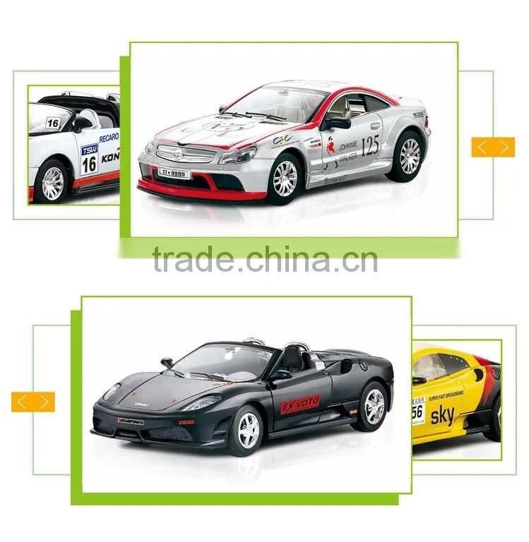 Hot selling remote control steering wheel alloy toy model cars 1:43