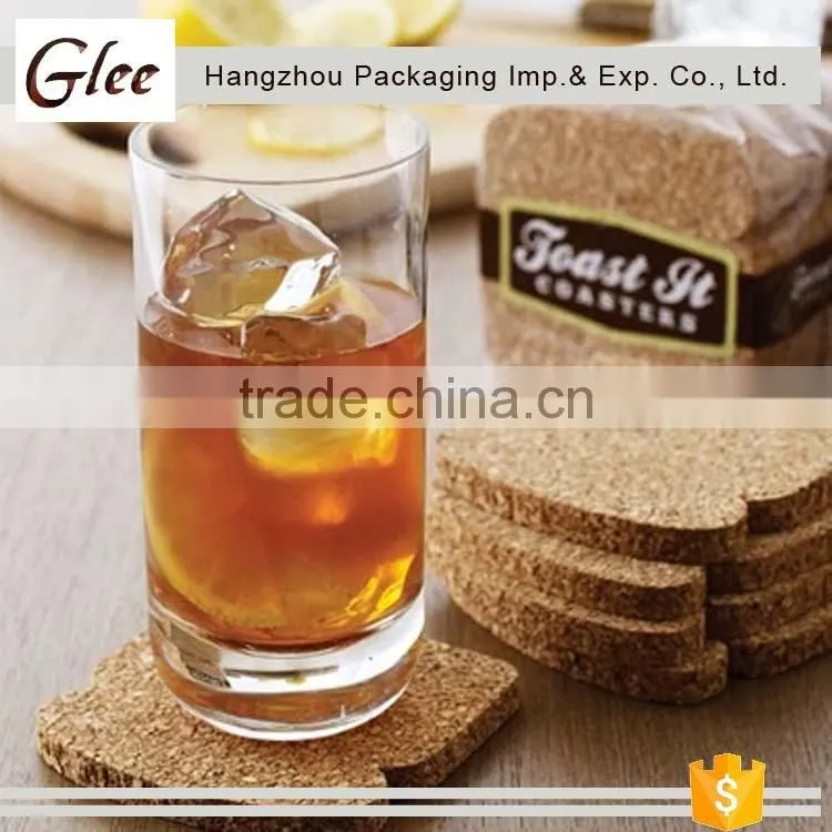Ec-frienly ,hot-sale Promotional Cheap Coffee Cup Mats Blank Cork Coaster