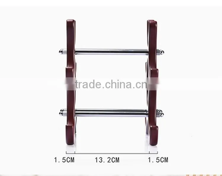 Luxurious fashion latest style round handmade wooden wine rack