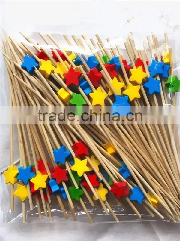 ZHUPING cheap bamboo beaded toothpicks wholesales