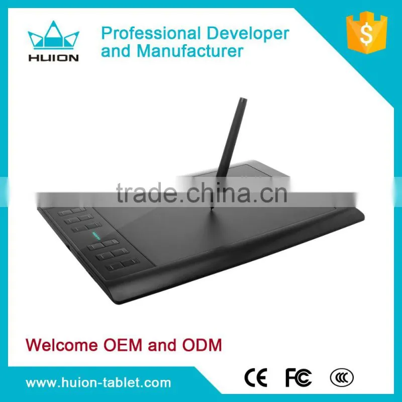 New Arrival!Huion 1060plus 10x6 inches 2048 levels 5080lpi digital drawing tablet