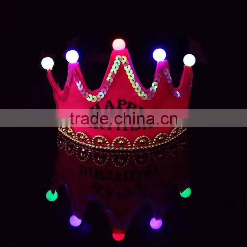 Led Birthday Hat & Party Hat And Shine Birthday / Party Hat