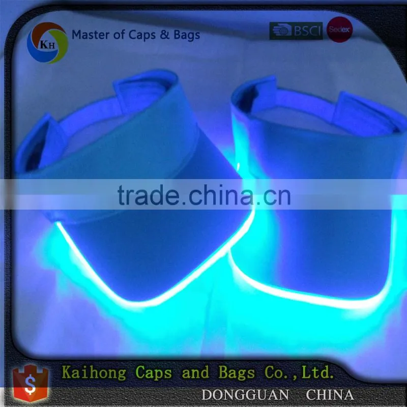2015 Hot selling LED baseball cap with LED light hat