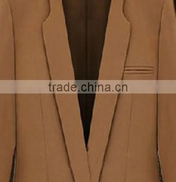 ladies fashion jacket with tailored collar