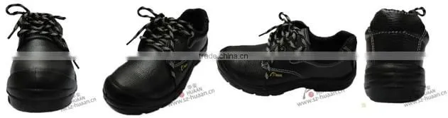 work boots industrial safety shoes black leather safety shoes steel toe