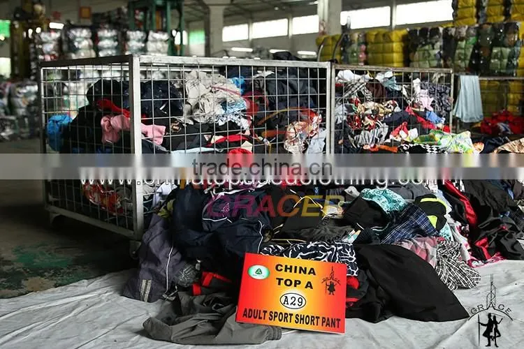 Gracer Export Mixed Sport Short Pant Quality Used Clothing hot sale In Uk London