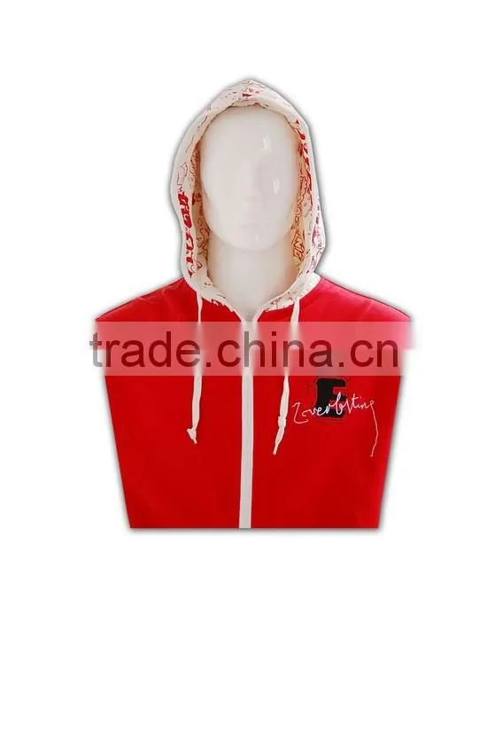 BSCI 2016 design sublimation screenprint embroidery zipper hoody brand name mens hoodies jackets
