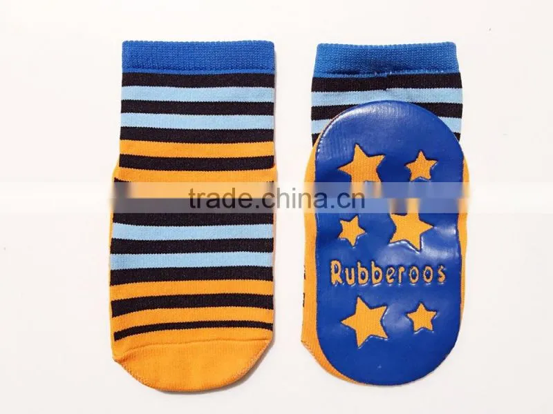 Cartoon Tube Baby Floor Shoes Newborn Anti Slip kids Rubber Soles Baby Socks