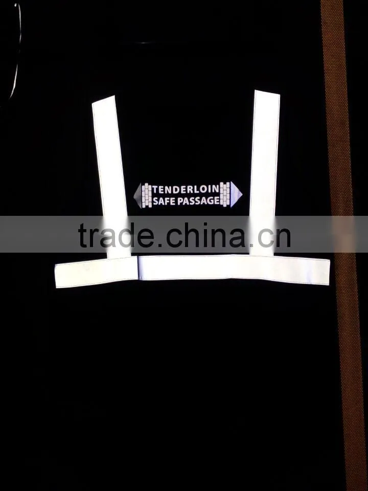 custom blue Airbag motorcycle reflex rescue vest