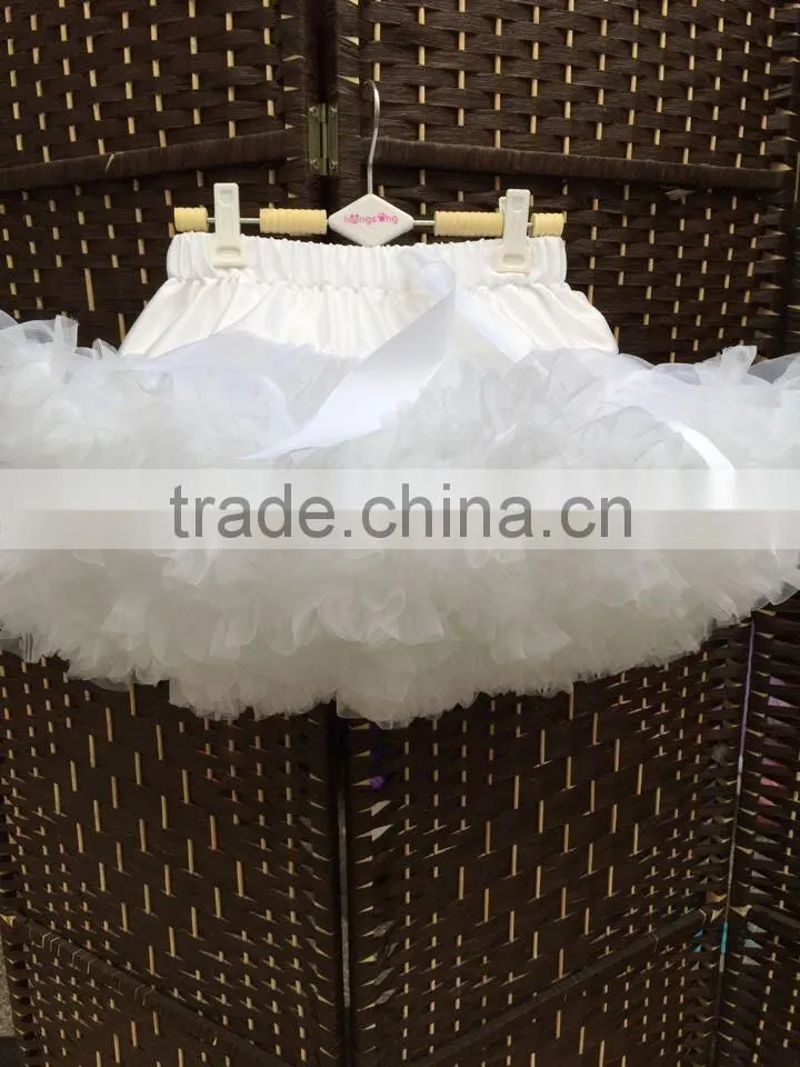 Baby Girls Fluffy Chiffon pettiskirt tutu Girls princess skirt Party costume dance wear 20 colors 0-10 Yrs