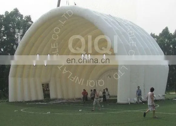 Convenient blowing car cover tent