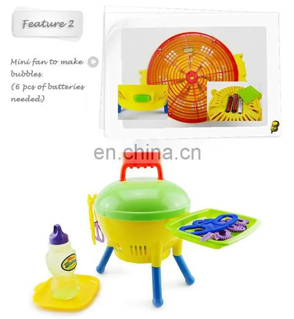 BBQ shaped electric soap bubble for sale