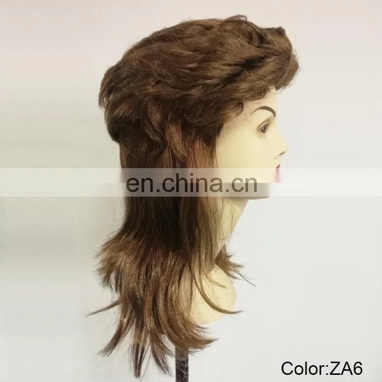 Carnival men's mullet party wigs MW-011