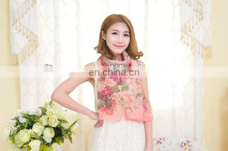 Popular Summer Scarf Fashion Style Chiffon Sillk Scarf