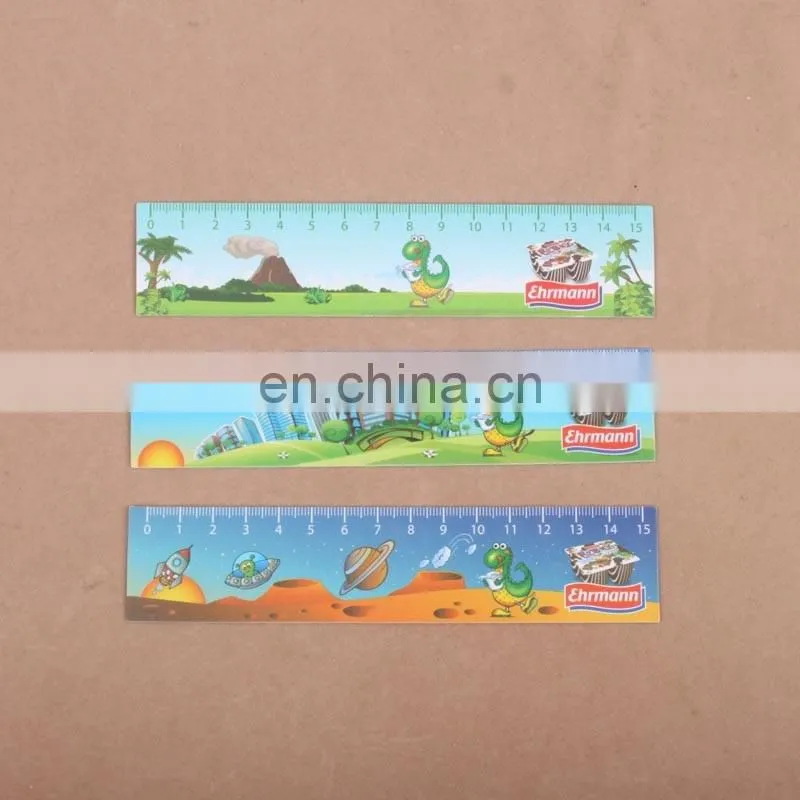 Factory manufacture high quality promotional gift pvc plastic ruler