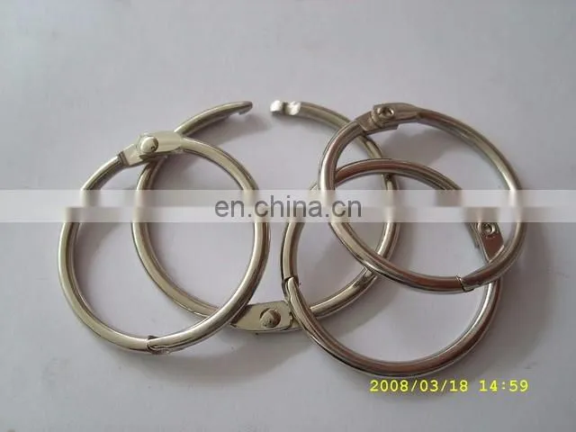 Wholesale metal book ring/binder file clips